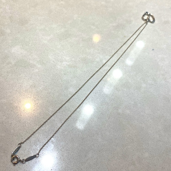 Tiffany & Co. Elsa Peretti Apple Pendant Necklace, Sterling Sliver 925/16"⭐️⭐️⭐️ - Picture 16 of 17